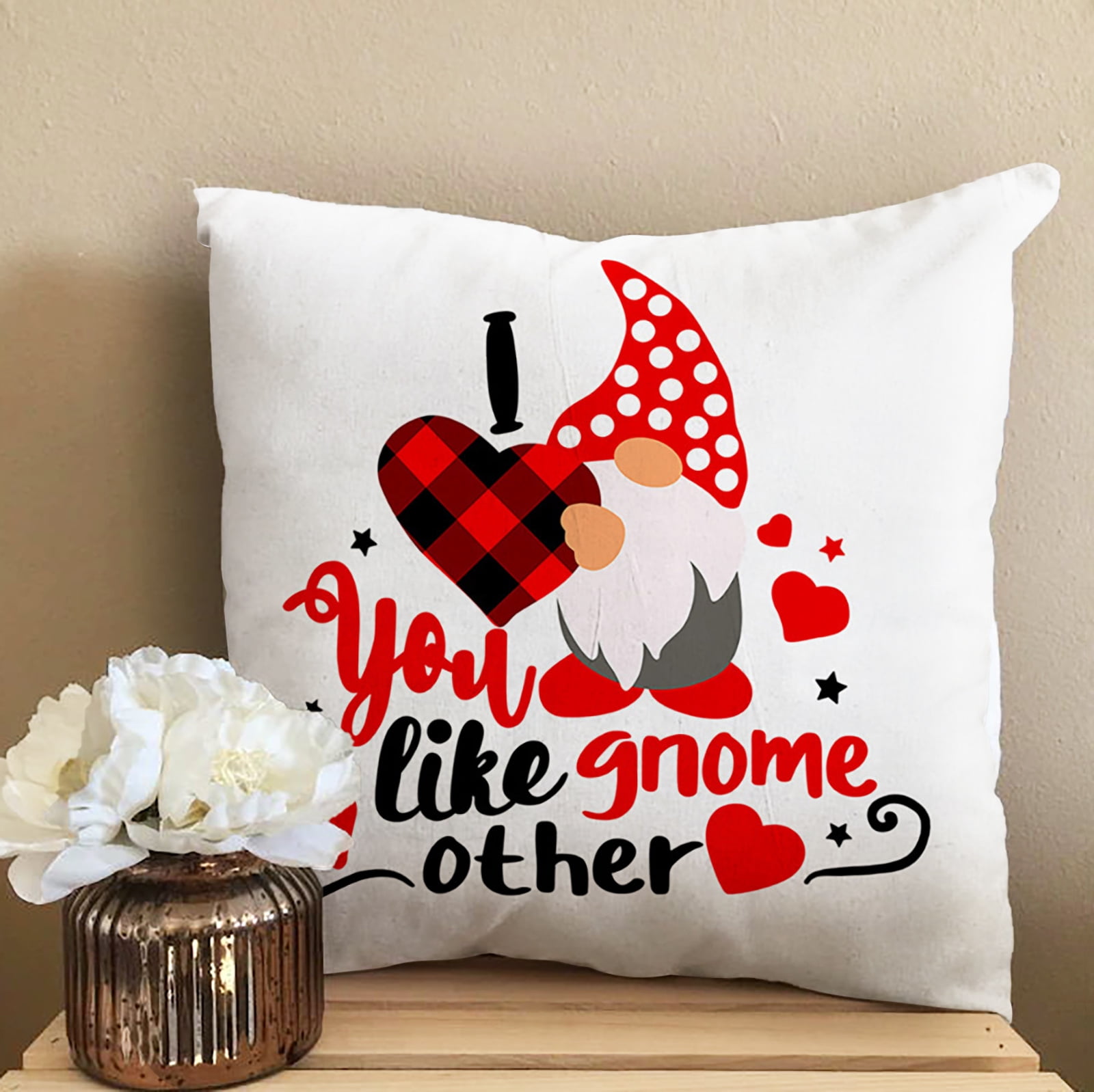 Comfy Throw Pillows for Couch Valentine's Day Love Letter Pattern Throw  Pillow Cover Sofa Throw Pillow Rest Custom Pillow Cover Bedsore Satin