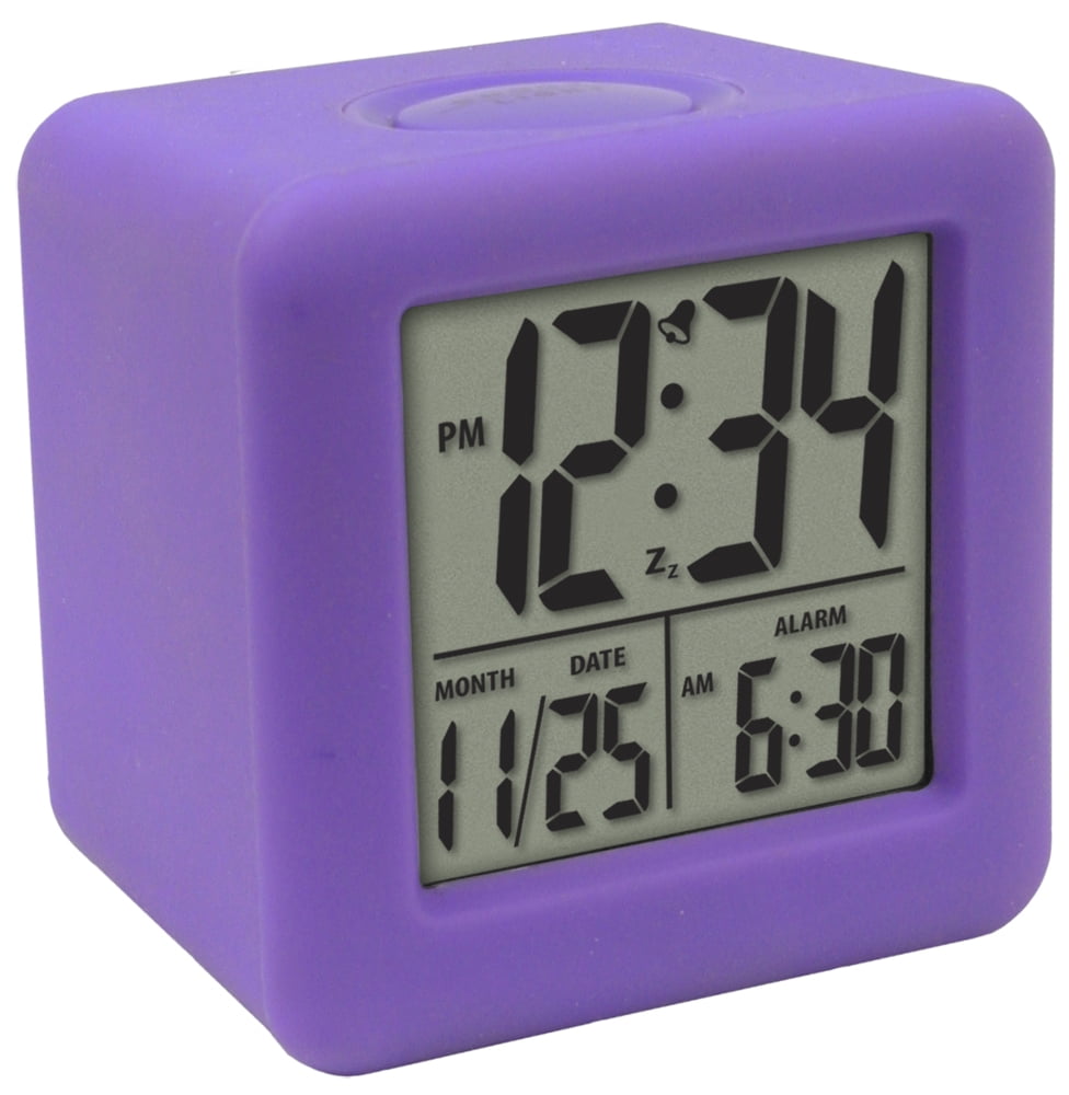 Equity By La Crosse 70902 Digital Cube Alarm Clock With On Demand Equity By La Crosse 70902 Digital Cube Alarm Clock With On Demand Backlight Com