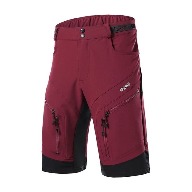 Pantalones cortos de montañismo para actividades al aire libre Pantalones cortos de ciclismo de montaña todoterreno transpirables que absorben el sudor