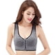 thumbnail image 2 of Sujetador deportivo con cremallera frontal, profesional, a prueba de golpes, transpirable, sin aros, chaleco para correr, ropa interior deportiva de yoga para mujer, 2 of 6