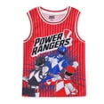 thumbnail image 2 of Power Rangers Jersey Tank Top Shirt and Mesh Short (Boys), 2 Piece Set, Sizes 4-12, 2 of 6
