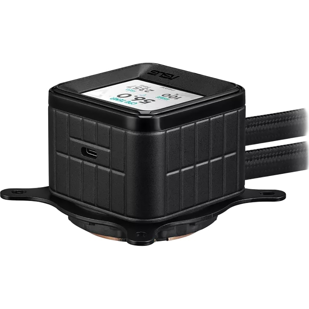 ASUS Prime LC 360 ARGB LCD AIO Liquid CPU Cooler - PRIME LC 360 ARGB LC