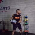 thumbnail image 2 of Iron Body Fitness Deluxe Rubber Medicine Ball Set, 8 lb and 15 lb Training Balls, 2 of 7