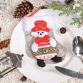 thumbnail image 3 of Festive Doll Socks Cartoon Pendant for Holiday Decoration with Santa Snowman and Candy Designs, 3 of 5