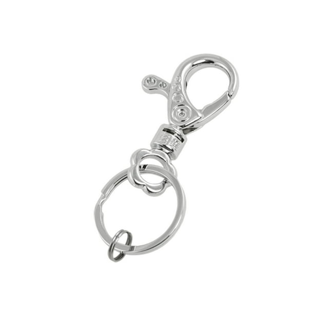 Unique Bargains Metal Trigger Lobster Clasp Swivel Keyring Key Chain