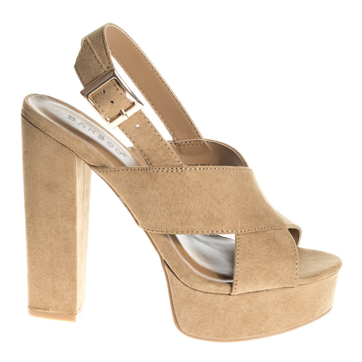 bamboo brand platform sandals