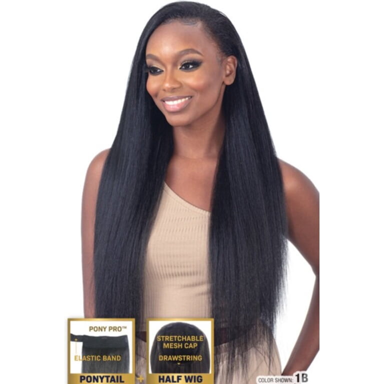 FREETRESS - Equal Remixx Half Up Half Down DrawString Full  display picture 1