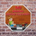 thumbnail image 4 of No Riding Beyond This Point 18 inch X 18 inch Octagon Plastic Sign Weather Resistant, UV Protected for Workplace, Private Property, and Construction Site, Made in the USA, 4 of 7