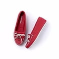 thumbnail image 2 of Minnetonka Women's Thunderbird Animikii Hardsole, Red, Size 5, 2 of 6