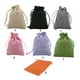 thumbnail image 4 of Bolsas de lino a prueba de polvo con cordones, bolsas de regalo de joyería, bolsas de embalaje, bolsa de almacenamiento reutilizable ligera, Almacenamiento y organización del hogar Gris 7*9cm Monstrate HA075325-03, 4 of 6