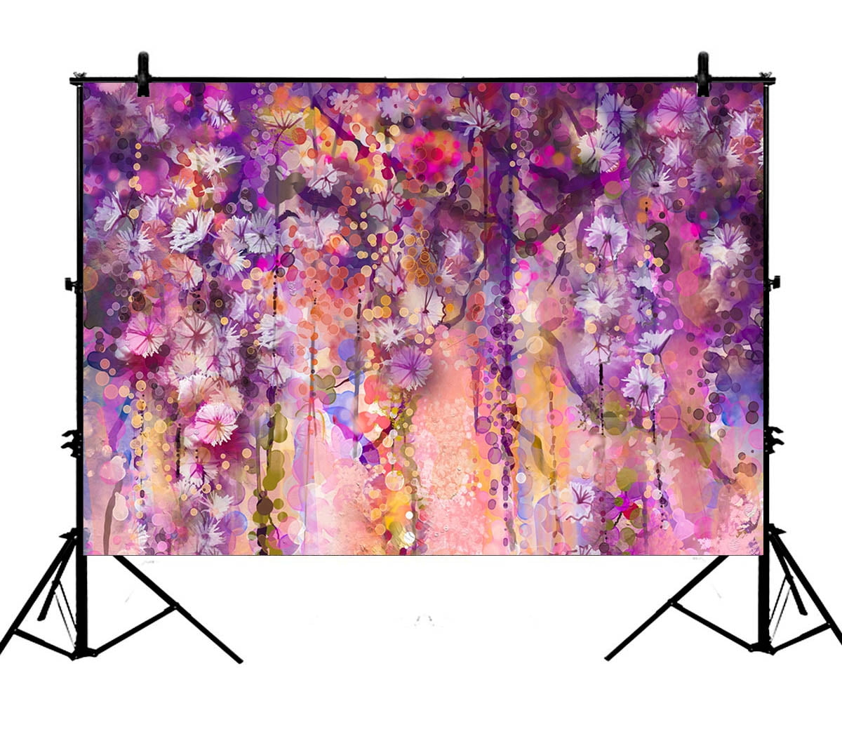 YKCG 7x5ft Spring Floral Purple Wisteria Flowers Tree Photography