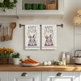 thumbnail image 6 of Sm:)e Mr & Mrs. Rabbits Easter Bunny Kitchen Dish Towels, 18 x 26 Inch Set of 2, 6 of 6