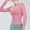 Pink, variant on Women's Slim Fit Seamless Yoga Jacket With Zipper Solid Color Body Contouring Design For Fitness And Workout Warm Cardigan And Cardigan Long Cardigan Sweaters for Women Summer Outer for Women Womens