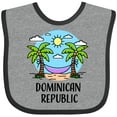 thumbnail image 3 of Inktastic Summer Vacatoion in the Dominican Republic Boys or Girls Baby Bib, 3 of 4