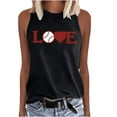thumbnail image 1 of Birdeem Débardeur Imprimé Mode pour Femmes Col Rond T-Shirt Sans Manches Ample, 1 of 1
