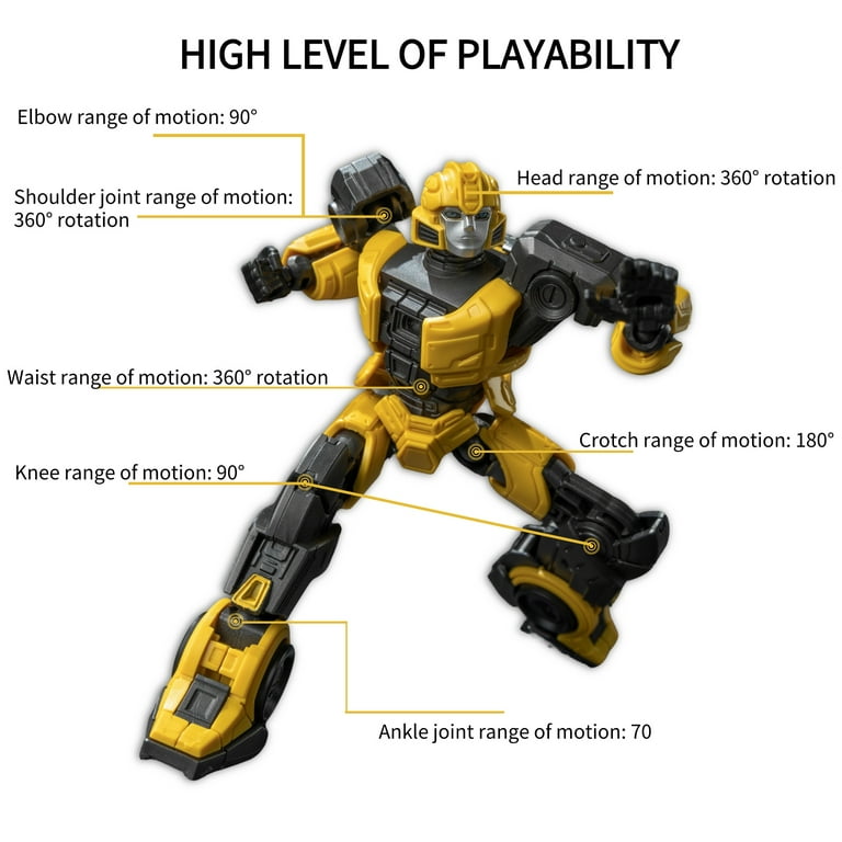 YOLOPARK トランスフォーマー BUMBLEBEE バンブルビー Amazon.com: YOLOPARK Bumblebee Transformers Toy Rise of The