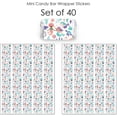 thumbnail image 3 of Big Dot of Happiness Mermaid Party Mini Candy Bar Wrapper Stickers, Mermaid Characters Birthday Party Small Favors - 40 Count Sticker Labels, 3 of 5