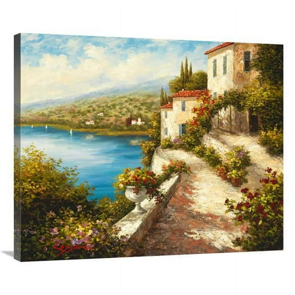 Global Gallery GCS-132578-36-142 36 in. Villa Del Mare Art Print - Lazzara