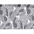 thumbnail image 2 of Zelouf Tribal Zebra And Cheetah Print With Trans On Lace  , Sewing, DIY, Crafts Fabric by the Yard, Ivory/black, 1 Yard, 2 of 2