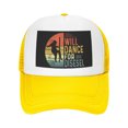 thumbnail image 2 of Babaley Unisex Trucker Hat Retro Sunset Letter Graphic Mesh Sun Hat Adjustable Breathable Casual Outdoor Stylish Headwear, 2 of 2