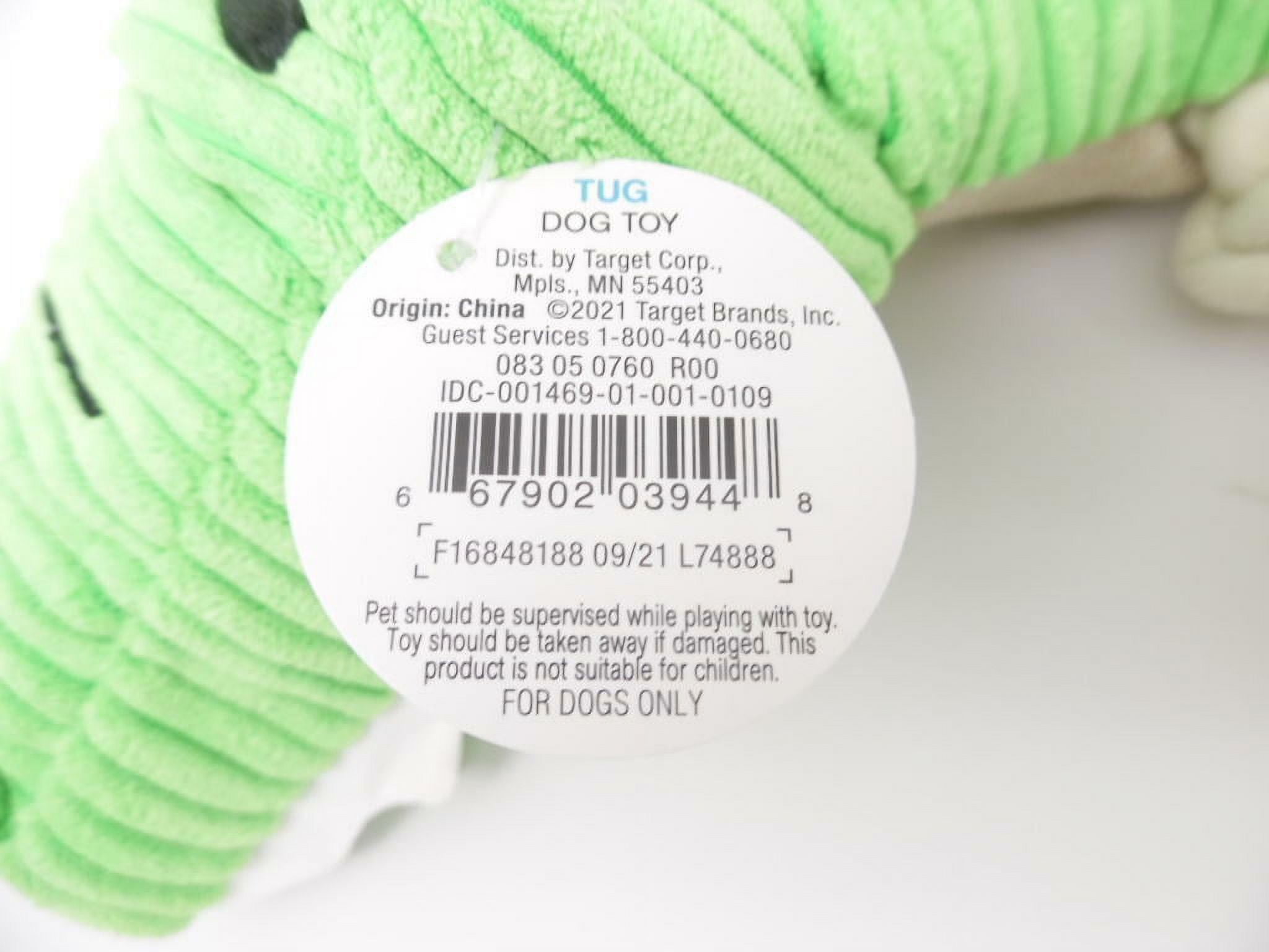 Gator Plush Dog Toy - Green - L - Boots & Barkley™