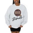 thumbnail image 2 of Women's Gameday Couture Ash Texas State Bobcats Premium Fleece Pullover Sweatshirt, 2 of 5