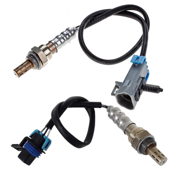 2pcs Oxygen O2 Sensor Upstream Down For 2004 2005 Chevrolet Colorado 2.8L 3.5L