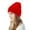 Red, variant on FADAACAI Unisex Knitted Hat Autumn and Winter Couple Simple Pullover Hat Beige One Size Clearance！