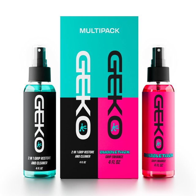 Spray de agarre para béisbol Geko Golf Bubbletack multipack