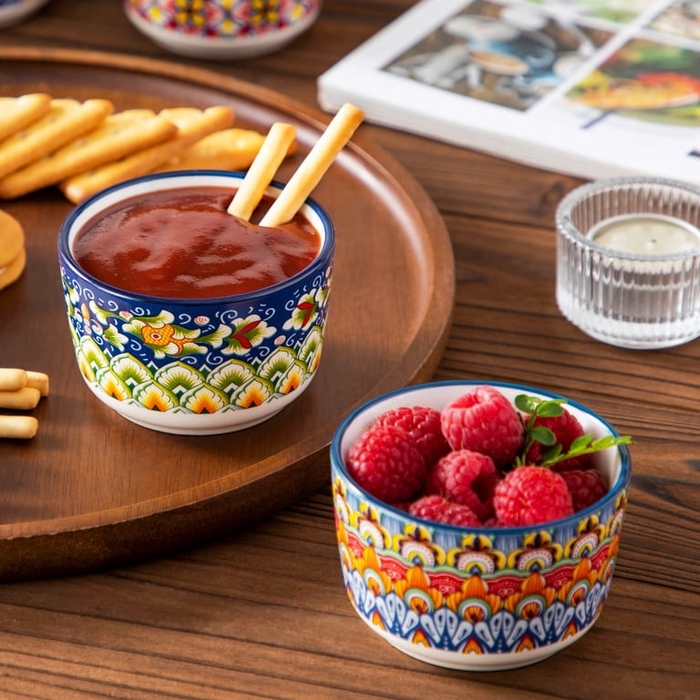 Vancasso 3 oz Porcelain Ramekin Set of 6 photo 6