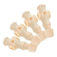 thumbnail image 2 of WEUVEB Beige Foosball Men Replacement Parts for Table Football with Enhanced Grip, 2 of 9