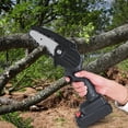 thumbnail image 2 of Mini Cordless Chainsaw Electric One-Hand Saw Wood Cutter, 2 of 5