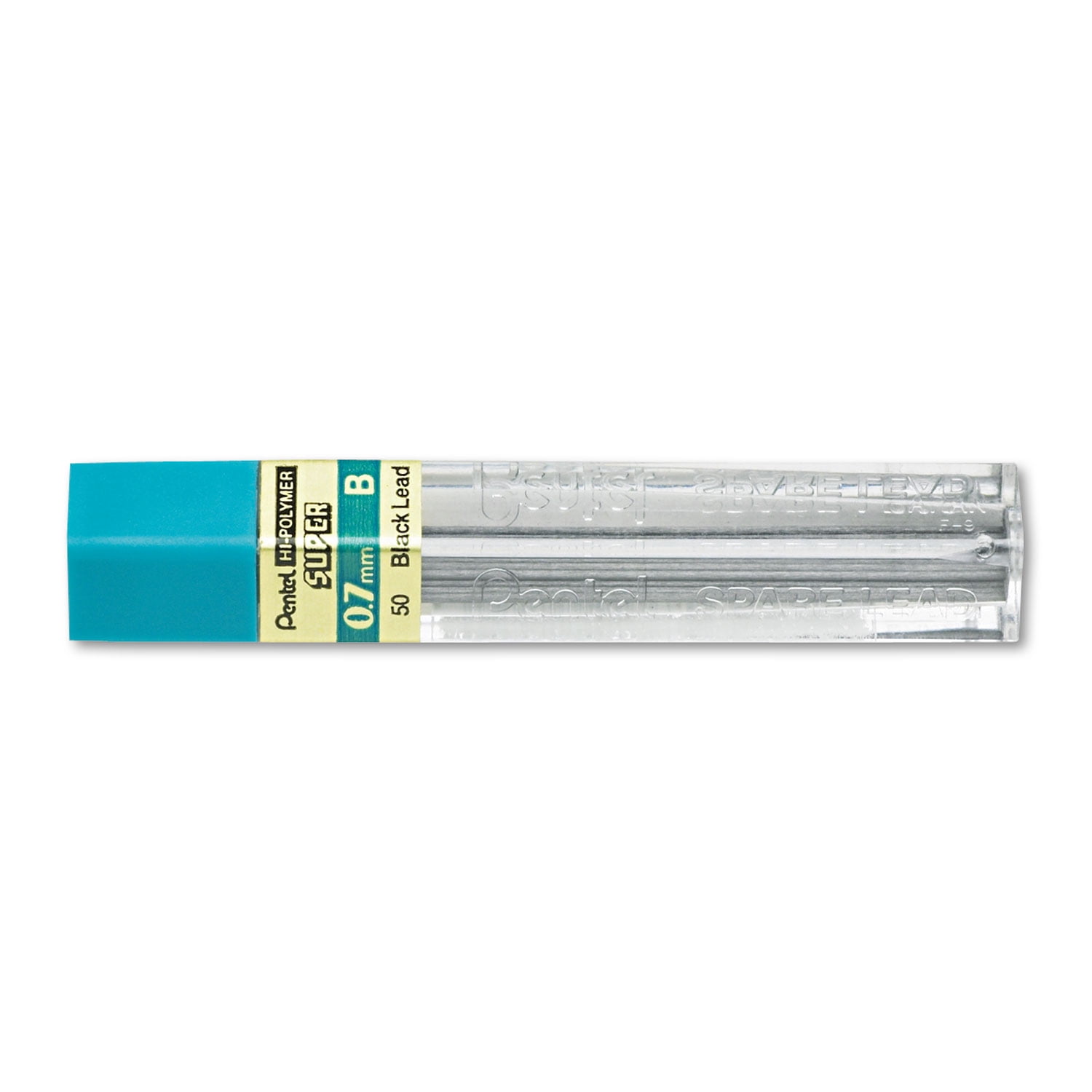Mines Pour Porte-mines Pentel Super Hi-Polymer - 0.3 Mm - Dureté H - Tube De 12 Mines