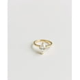 thumbnail image 3 of solitaire jewels 2CT Compass setting Marquise Moissanite Solitaire Engagement Ring For Women, 14K Yellow Gold, 3 of 6