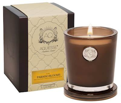 PARAISO BLOOMS TIN 11oz Portfolio Collection  Scented Soy Candle by Aquiesse 