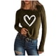 thumbnail image 4 of Neewe Long Sleeve Shirts for Women Fall Outfit 2025 Fashion MXsual T Shirt Round Neck Basic Loose Tunic Tops, 4 of 4