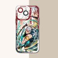 thumbnail image 3 of Funda de teléfono de Anime para iPhone, carcasa transparente para modelos 15, 14, 13, 12, 11 Mini Pro Max, X, XR, XSMax, 6S, 6, 7, 8 Plus, SE, año 2024, 3 of 5