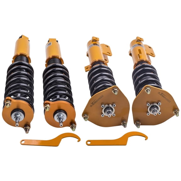 Maxpeedingrods 24 Ways Dampers Coilover Lowering Kit for Mitsubishi Galant 1999-2003 Shock Absorber