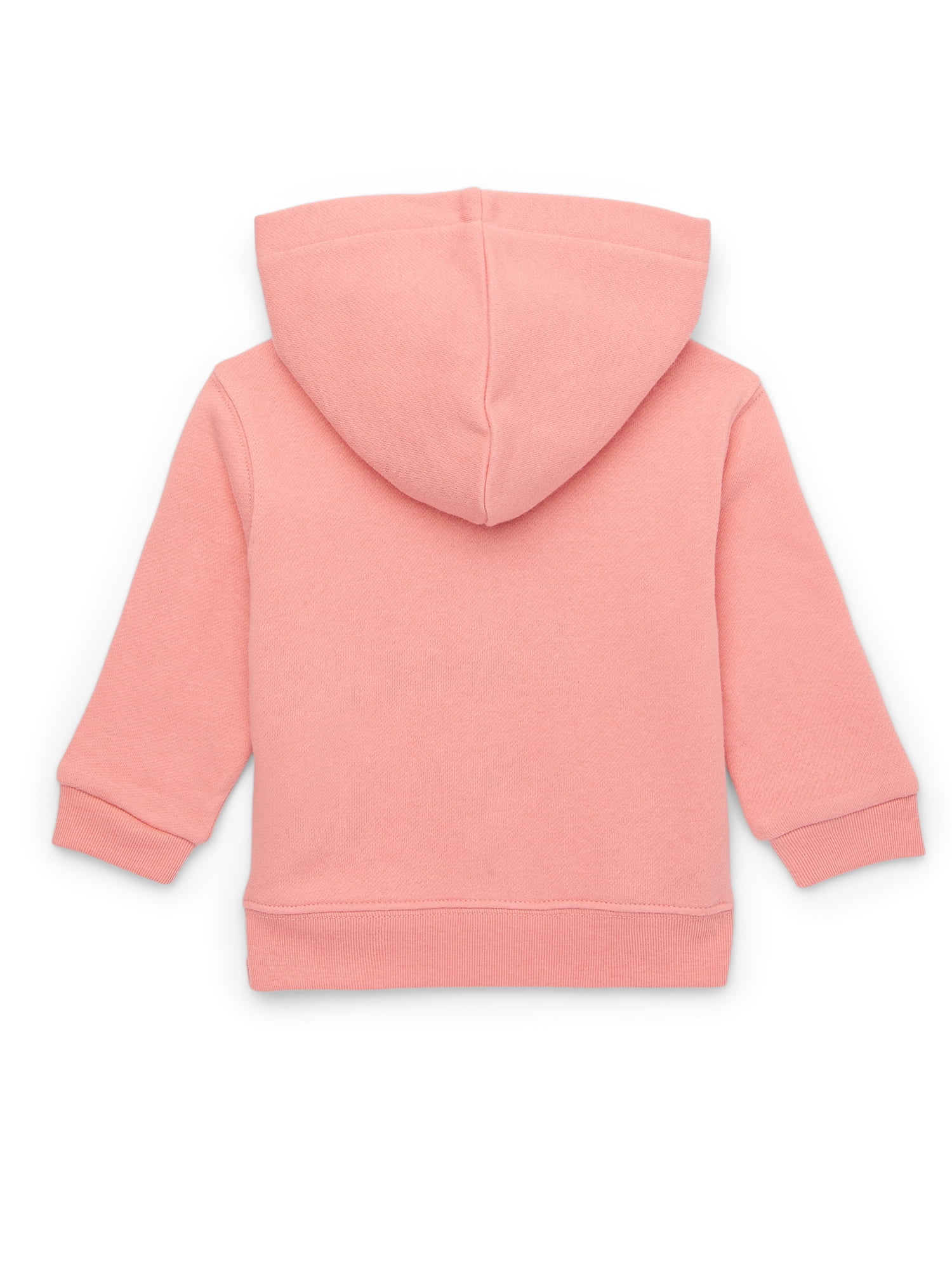 Garanimals Baby Girl Butter Fleece Zip Up Hoodie, Sizes 0M-24M
