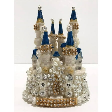 castle cake princess topper sweet rhinestones crown weddings decoration birthday quinceanera