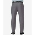 thumbnail image 2 of Big & Tall Haggar® Premium Comfort Expandable-Waist Classic-Fit Stretch Flat-Front Dress Pants Color: Medium Gray Size: 48X30, 2 of 6