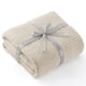 thumbnail image 1 of Manta de cama tejida supersuave de 130 x 150 cm, color beige, 1 of 8