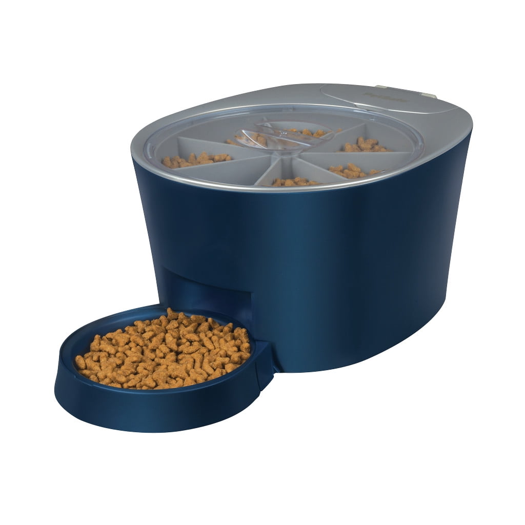 PetSafe Automatic 6 Meal Portion Control Pet Feeder Holds Up to 6 Cups Great for Cats and