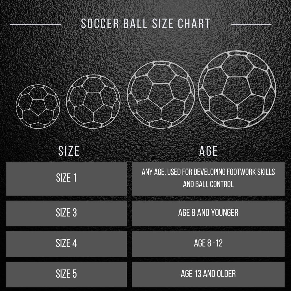 Deer Flash Soccer Ball – for Club, Training, Match Performance,Indoor & Outdoor Soccer,Suitable for Grass & Astro | 14 Panel, Fabric Wrapped Rubber Bladder | Size 5 for Youth & Adult Soccer Players |