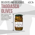 thumbnail image 4 of ROI Taggiasca Olives in Brine - Gourmet Jar of Whole Italian Olives From Italy With Pits for Condiments, Cocktails, Pasta, and Pizza, Product of Italy 17.6 oz / 500 g, 4 of 6