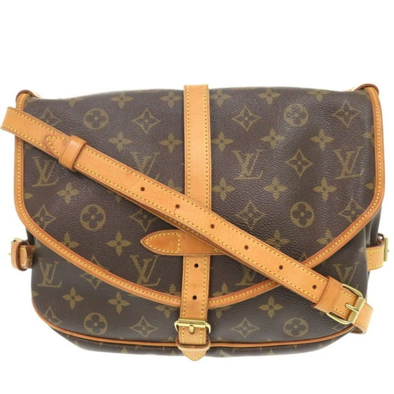 Pre-Owned Louis Vuitton Saumur 30 Monogram M42256 Brown Shoulder Bag LV 0585 LOUIS... (Fair)