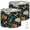 Color 1, variant on Gothic Drum Lampshades 13"x13"x10" Vintage Floral Orange White Pink Flowers Dark Green Light Shade for Table Lamps Floor Lamp Shades Replacement Assembly Required