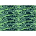 thumbnail image 1 of Ahgly Company Indoor Rectangle Patterned Emerald Green Area Rugs, 7' x 10', 1 of 6