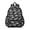 Black Cartoon Dinosaurs Fossils Pattern, variant on Black Cartoon Dinosaurs Rawr Pattern Cute School Backpack with Padded Back and Adjustable Shoulder Straps 13.4"x11"x4.7"