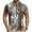 Camel, variant on Mens Cycling Jersey Cycling Shirt Short Sleeve Bike Riding Shirt, 1/4 Zip Tactical Camo Printed Top, for Competitive Bicycle Road Racing, Oak Foliage Quick Dry Sportswear Tee